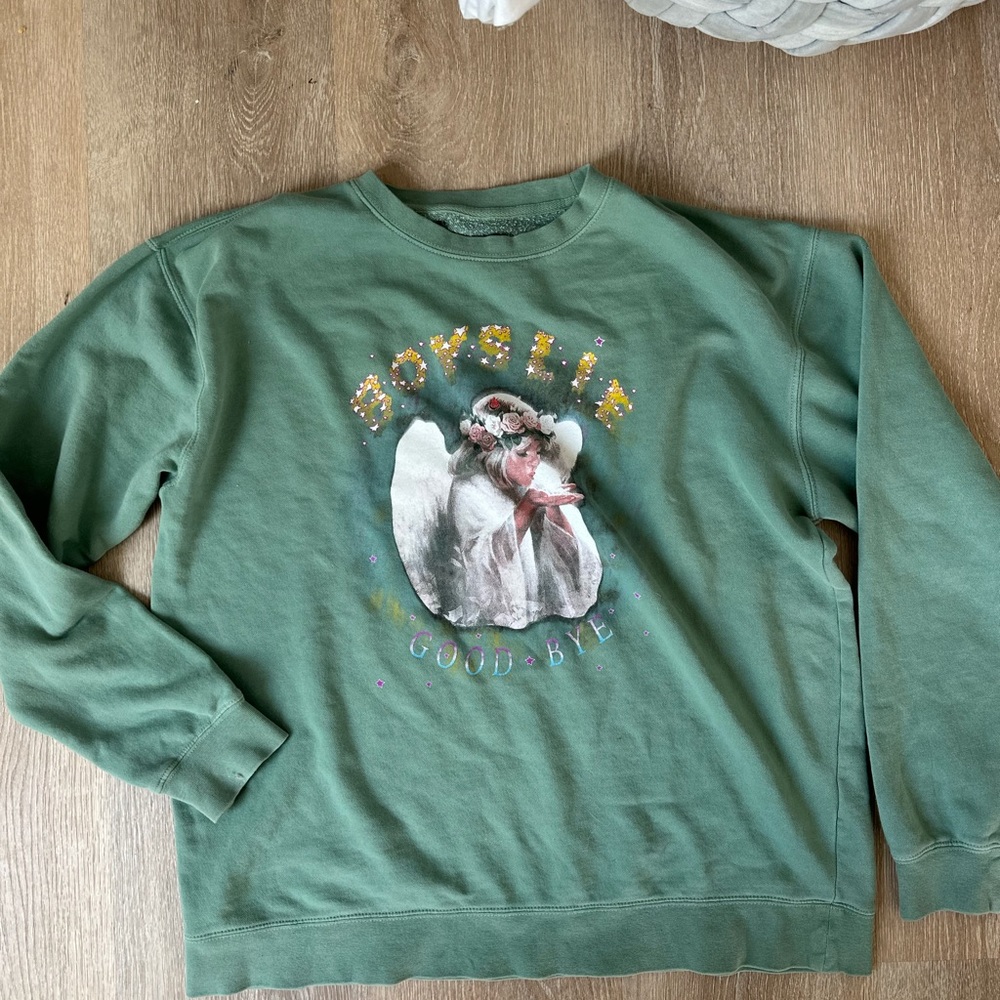 Boys Lie Green Goodbye Sweatshirt